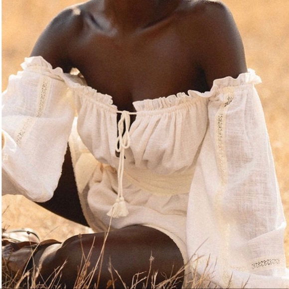 SPELL & THE GYPSY MILLA ROMPER OFF WHITE - Picture 6 of 13